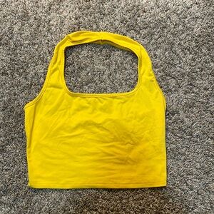 Halter neck crop top